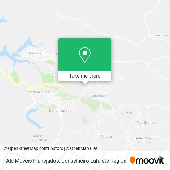 Alc Moveis Planejados map