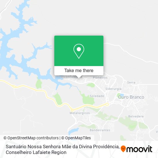 Santuário Nossa Senhora Mãe da Divina Providência map