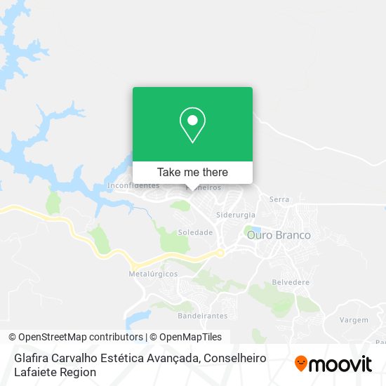 Glafira Carvalho Estética Avançada map