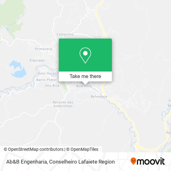 Ab&B Engenharia map