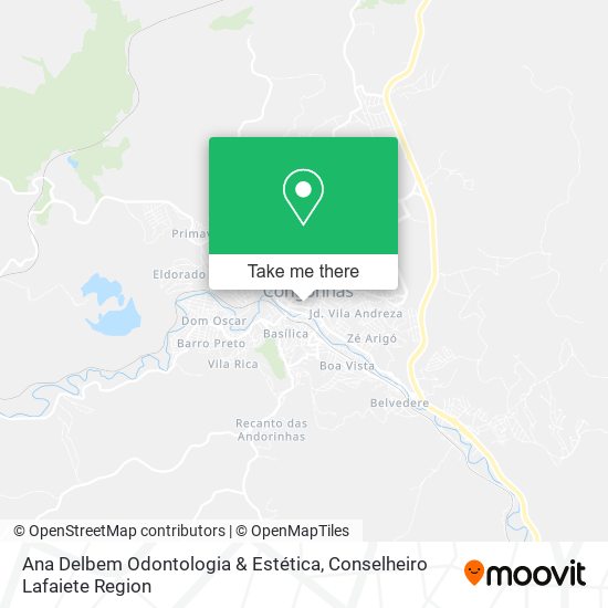 Ana Delbem Odontologia & Estética map