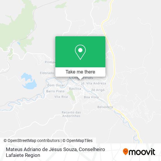 Mateus Adriano de Jésus Souza map