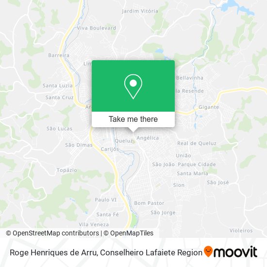 Roge Henriques de Arru map