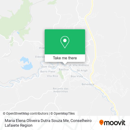 Maria Elena Oliveira Dutra Souza Me map