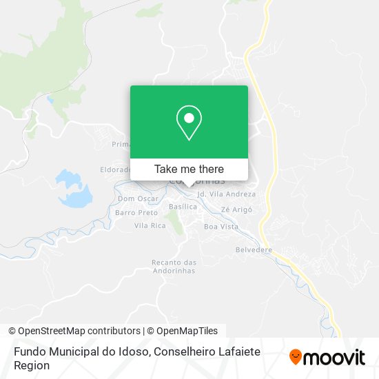 Fundo Municipal do Idoso map