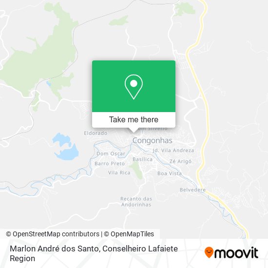 Marlon André dos Santo map