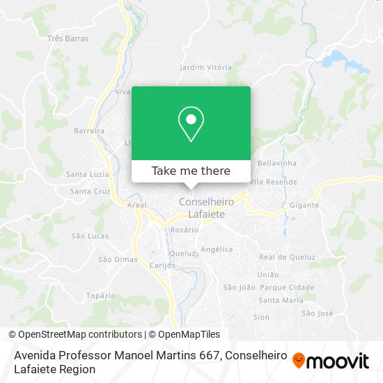 Avenida Professor Manoel Martins 667 map