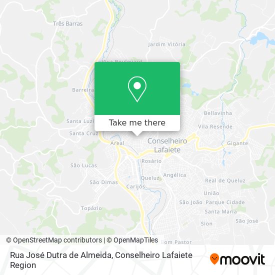 Rua José Dutra de Almeida map