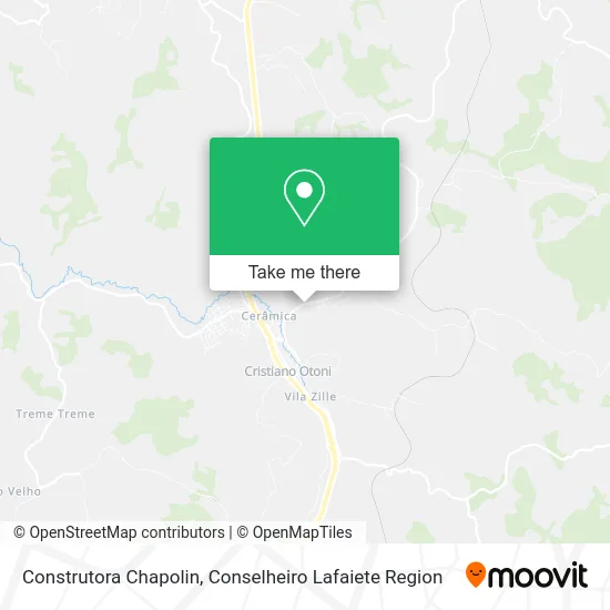 Construtora Chapolin map