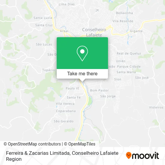 Ferreira & Zacarias Limitada map