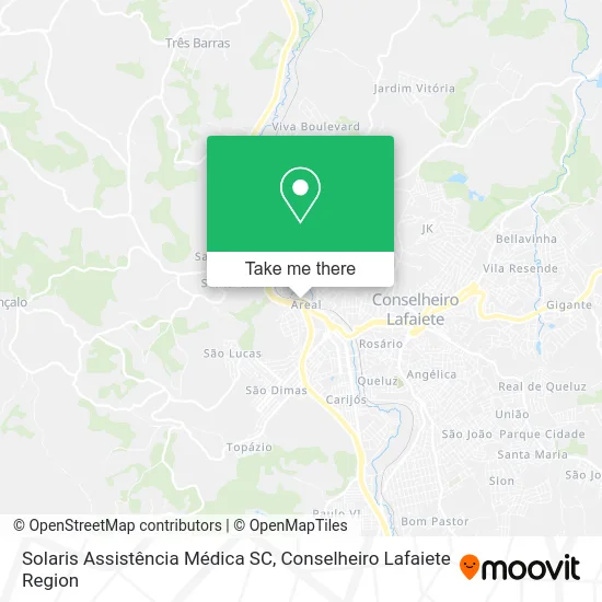 Solaris Assistência Médica SC map