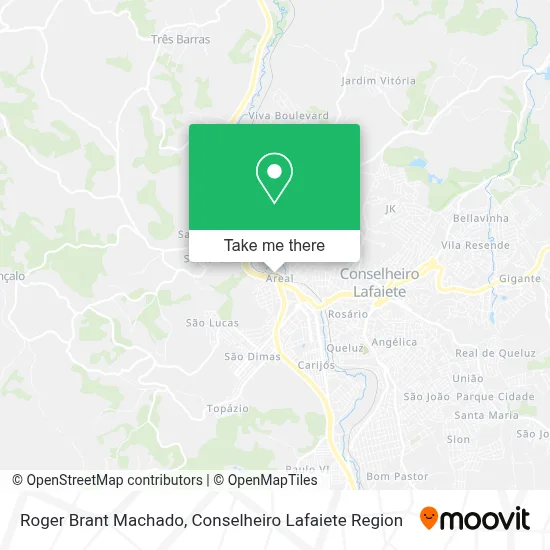 Roger Brant Machado map