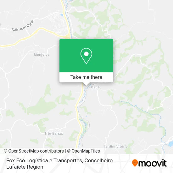 Fox Eco Logística e Transportes map
