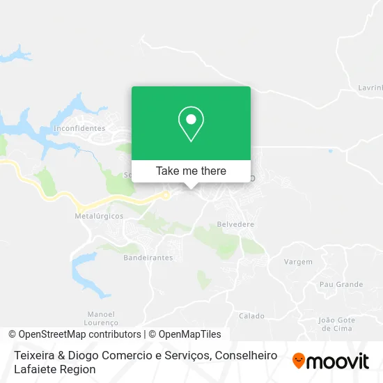 Teixeira & Diogo Comercio e Serviços map