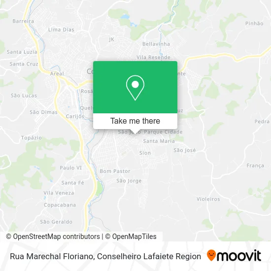 Rua Marechal Floriano map
