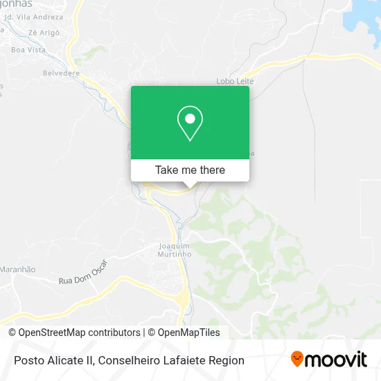 Posto Alicate II map
