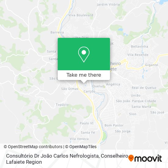 Consultório Dr João Carlos Nefrologista map