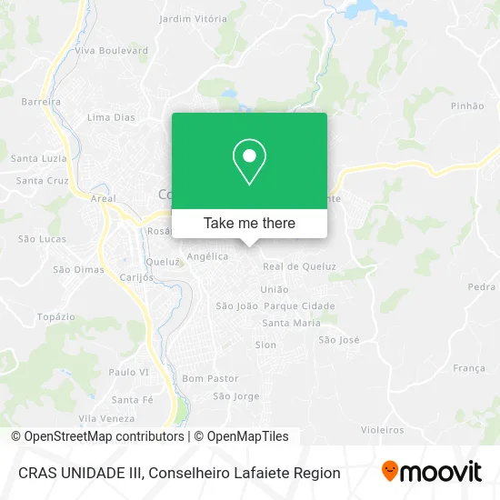 CRAS UNIDADE III map