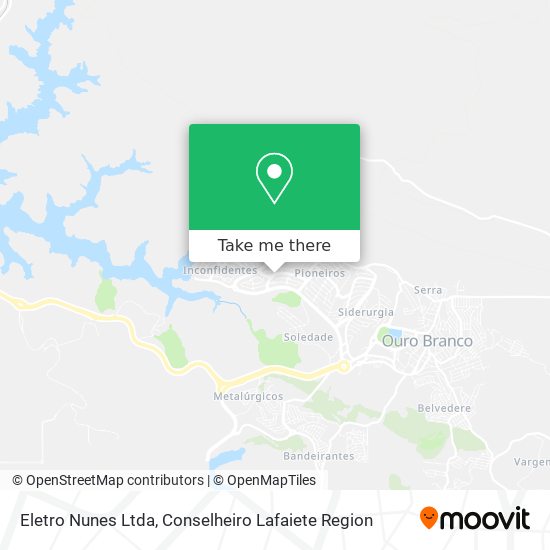 Mapa Eletro Nunes Ltda