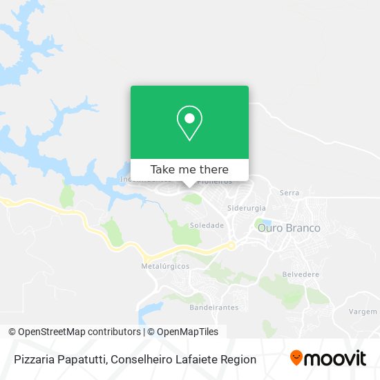 Pizzaria Papatutti map