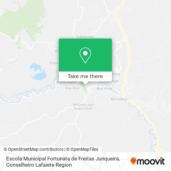 Escola Municipal Fortunata de Freitas Junqueira map