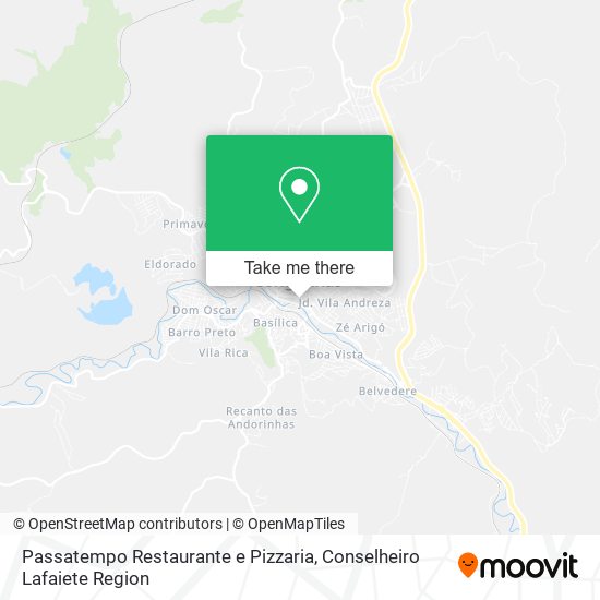 Passatempo Restaurante e Pizzaria map