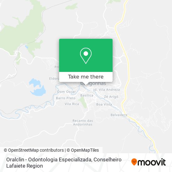 Oralclin - Odontologia Especializada map