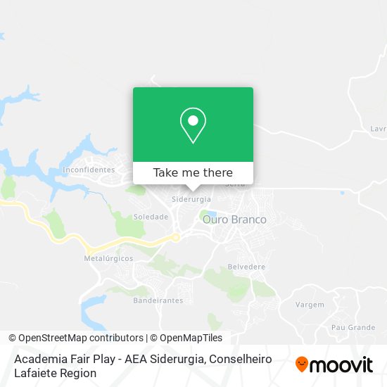 Academia Fair Play - AEA Siderurgia map