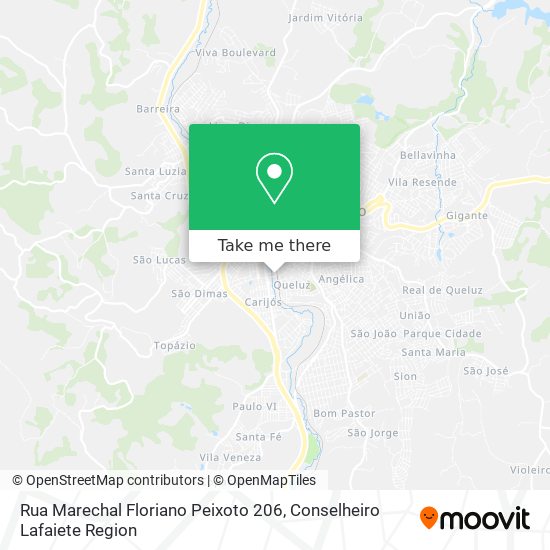 Rua Marechal Floriano Peixoto 206 map