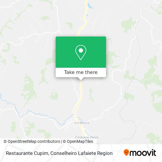 Restaurante Cupim map