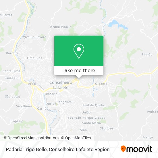 Padaria Trigo Bello map