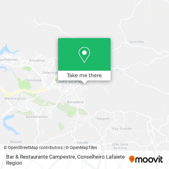 Bar & Restaurante Campestre map