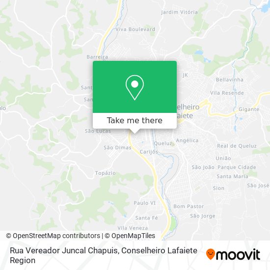 Rua Vereador Juncal Chapuis map
