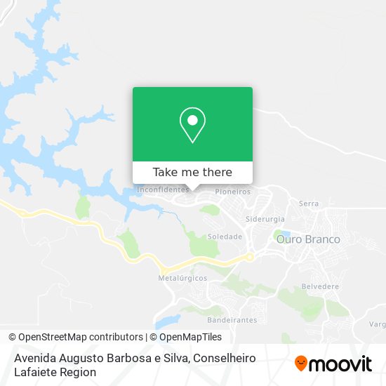 Avenida Augusto Barbosa e Silva map