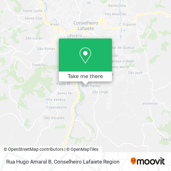 Rua Hugo Amaral B map