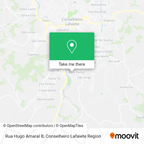 Rua Hugo Amaral B map