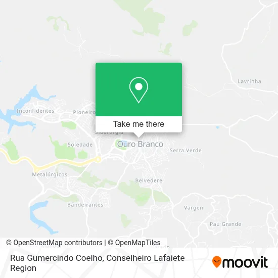 Rua Gumercindo Coelho map