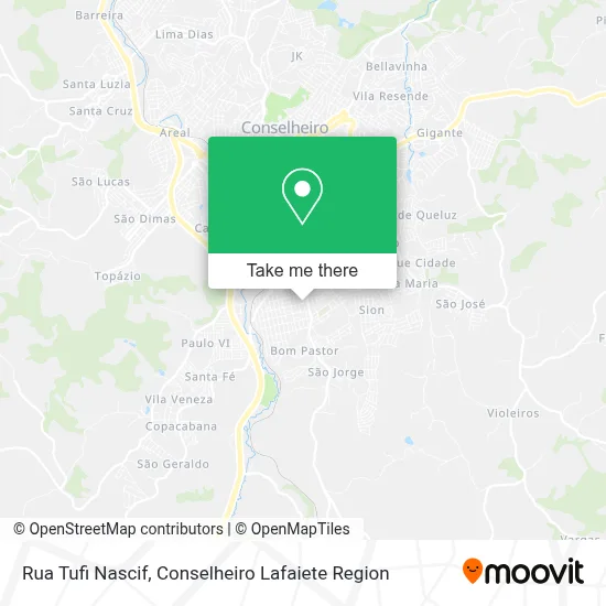 Rua Tufi Nascif map