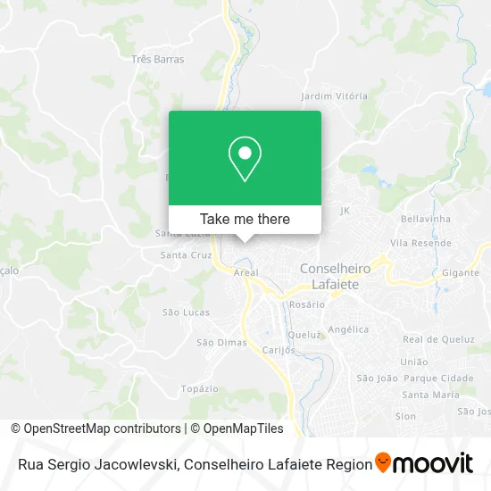 Rua Sergio Jacowlevski map