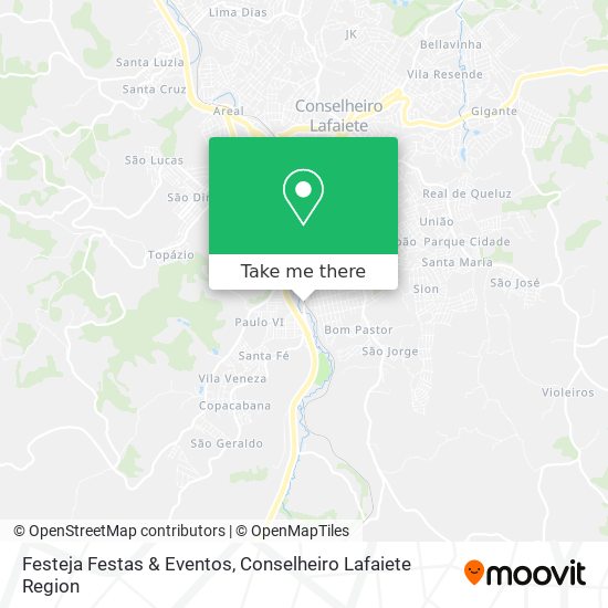 Festeja Festas & Eventos map