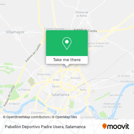 Pabellón Deportivo Padre Usera map