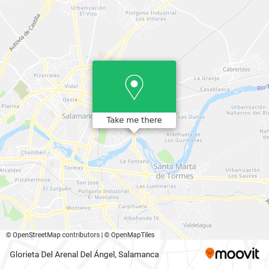 Glorieta Del Arenal Del Ángel map