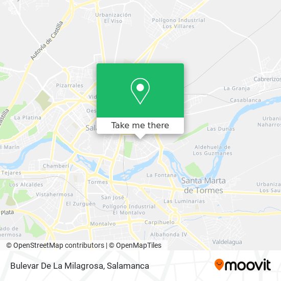 Bulevar De La Milagrosa map