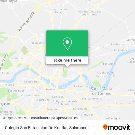 Colegio San Estanislao De Kostka map