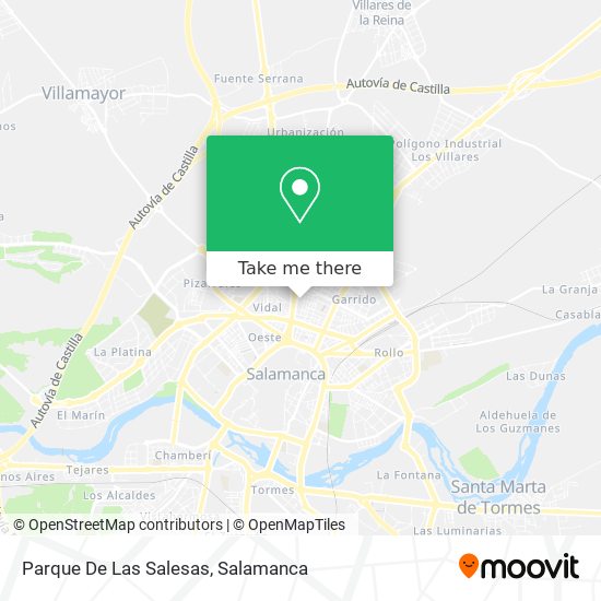 Parque De Las Salesas map