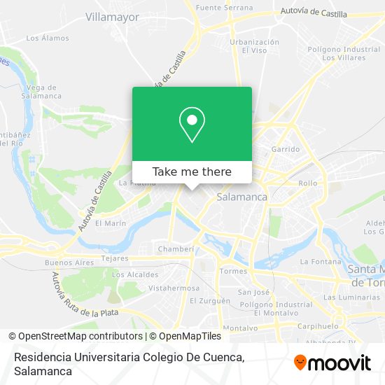 mapa Residencia Universitaria Colegio De Cuenca
