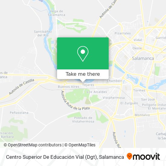 Centro Superior De Educación Vial (Dgt) map