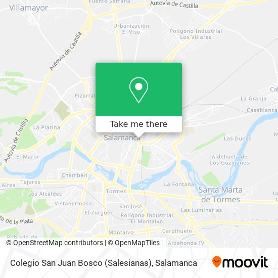 Colegio San Juan Bosco (Salesianas) map