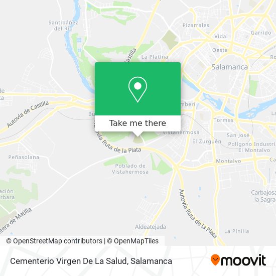 Cementerio Virgen De La Salud map