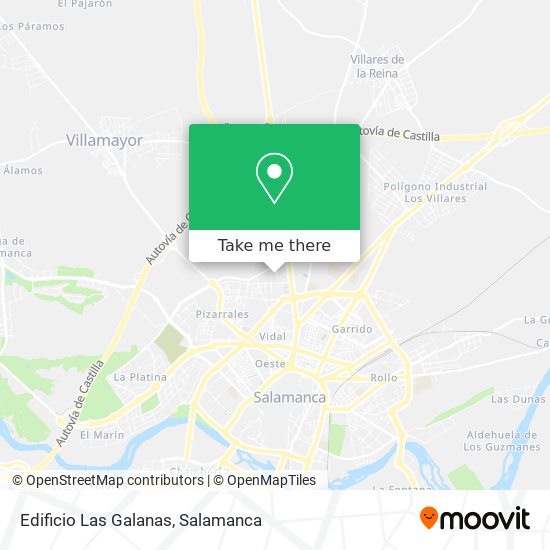Edificio Las Galanas map